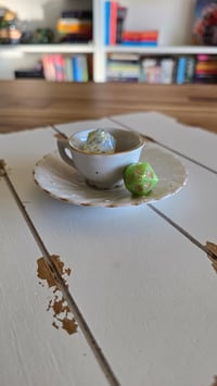Image 2 of Fairy tea party - teacup trinket/dice rolling dish