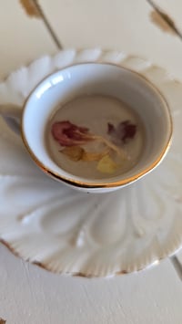 Image 3 of Fairy tea party - teacup trinket/dice rolling dish