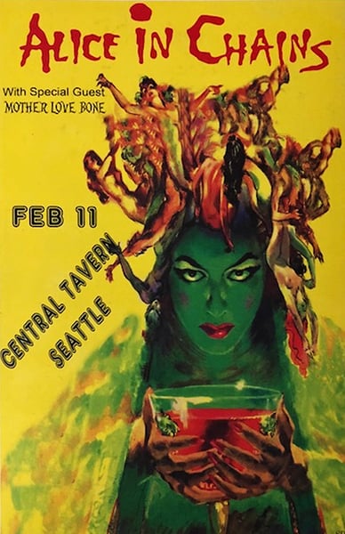 Image of Alice In Chains • Mother Love Bone | Poster 