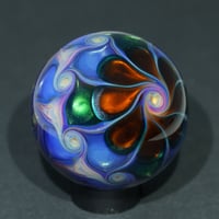 Image 6 of Copper Leaf Pinwheel Marble