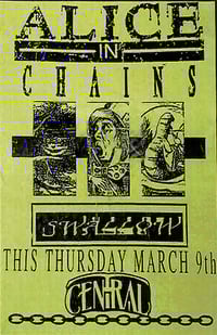 Alice In Chains • Swallow | Poster