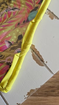 Image 3 of Tula Giraffe quilted project bag