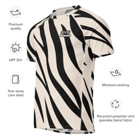 Image 7 of SVG MMA- Zebra Edition-Short sleeve Rashguard