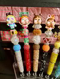 Image 2 of Crying Again “Cry Baby” Beaded Fancy Pens