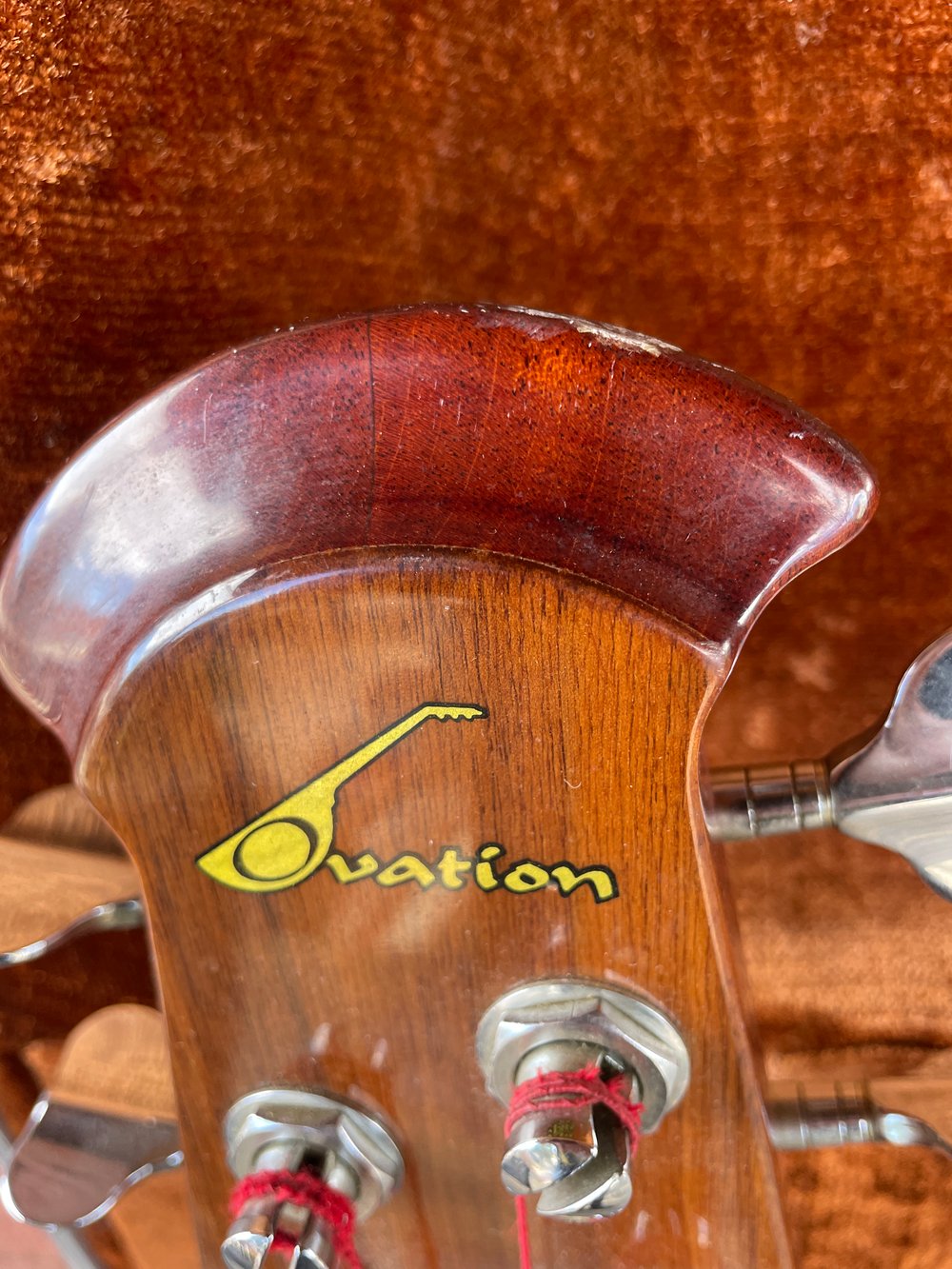 Ovation Magnum II - Bass Solid Mahogany Carbon Fiber Neck Rickenbacker Tool Joy Division