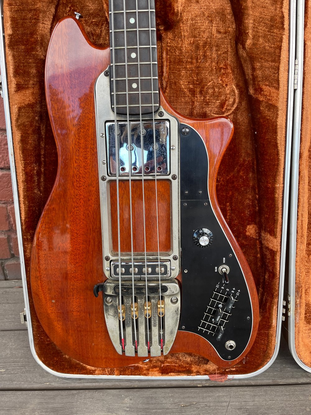 Ovation Magnum II - Bass Solid Mahogany Carbon Fiber Neck Rickenbacker Tool Joy Division