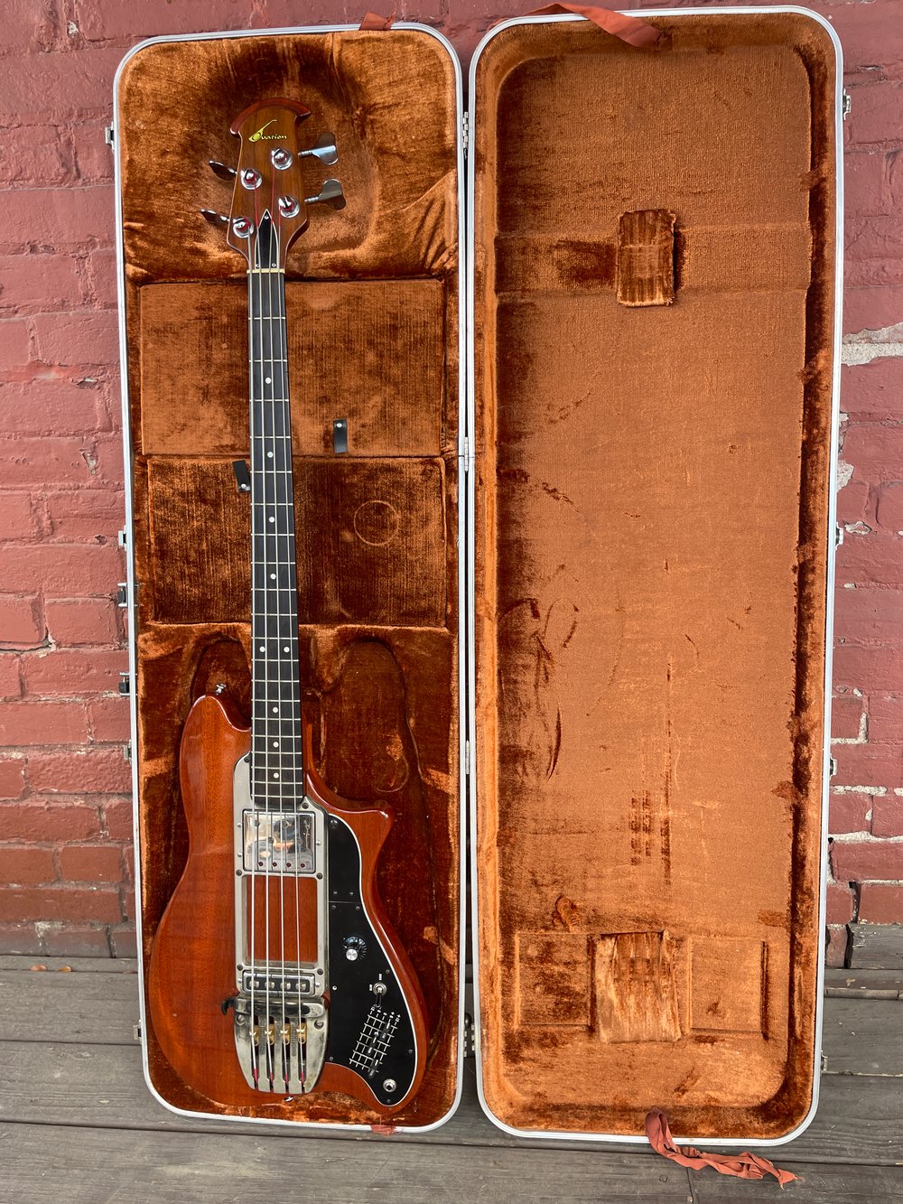 Ovation Magnum II - Bass Solid Mahogany Carbon Fiber Neck Rickenbacker Tool Joy Division