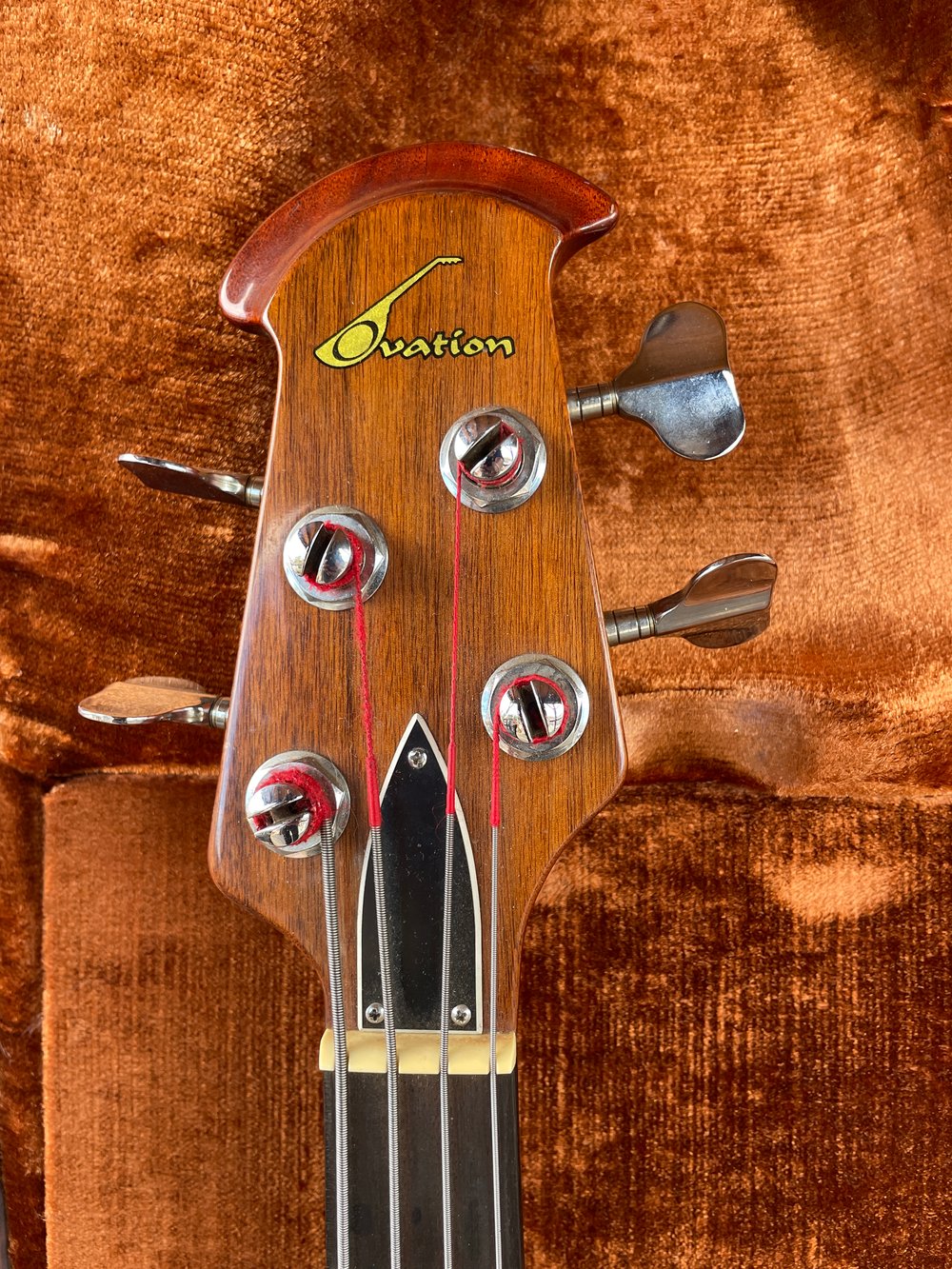 Ovation Magnum II - Bass Solid Mahogany Carbon Fiber Neck Rickenbacker Tool Joy Division