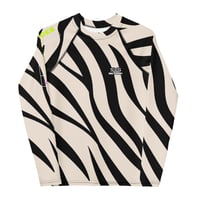 Image 2 of Youth SVG MMA -Zebra Edition Rash Guard (Long Sleeve)