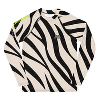 Image 4 of Youth SVG MMA -Zebra Edition Rash Guard (Long Sleeve)