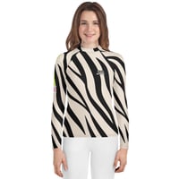 Image 3 of Youth SVG MMA -Zebra Edition Rash Guard (Long Sleeve)