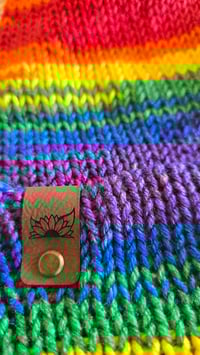Image 2 of Pride Beanie - rainbow 