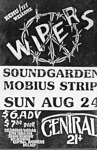 Wipers • Soundgarden • Mobius Strip | Poster
