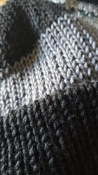 Image 2 of Oreo knit beanie