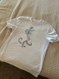 Image 5 of Hand With A Snake - Unisex organic cotton t-shirt