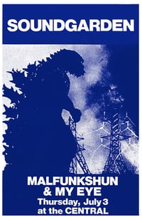 Soundgarden • Malfunkshun • My Eye | Poster