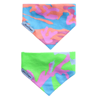 Image 1 of Dog Bandana - Fluro Camo