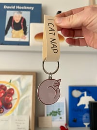 Image 1 of CAT NAP KEYRING