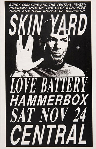 Image of Skin Yard • Love Battery • Hammerbox | Poster