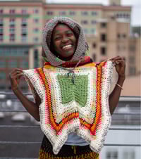 Image 2 of Hooded Shawl