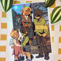 Image 2 of Kriselle "Neighbours" A5 Print