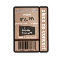 Image 1 of CONCERT - SENDRA SUR TERRE - LE HASARD LUDIQUE - LE 5 MARS 2026