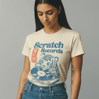Image 1 of Scratch Records - Vintage T-shirt (Unisex)