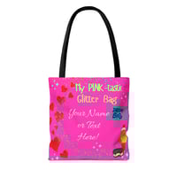 Image 2 of PINK Sparkle Energy Gurly Tote