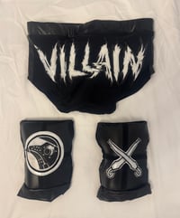 Image 1 of Death Metal Ring Worn Villain Trunks & Knee Pads
