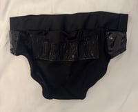Image 1 of PWG Black Ring Worn Villain Trunks
