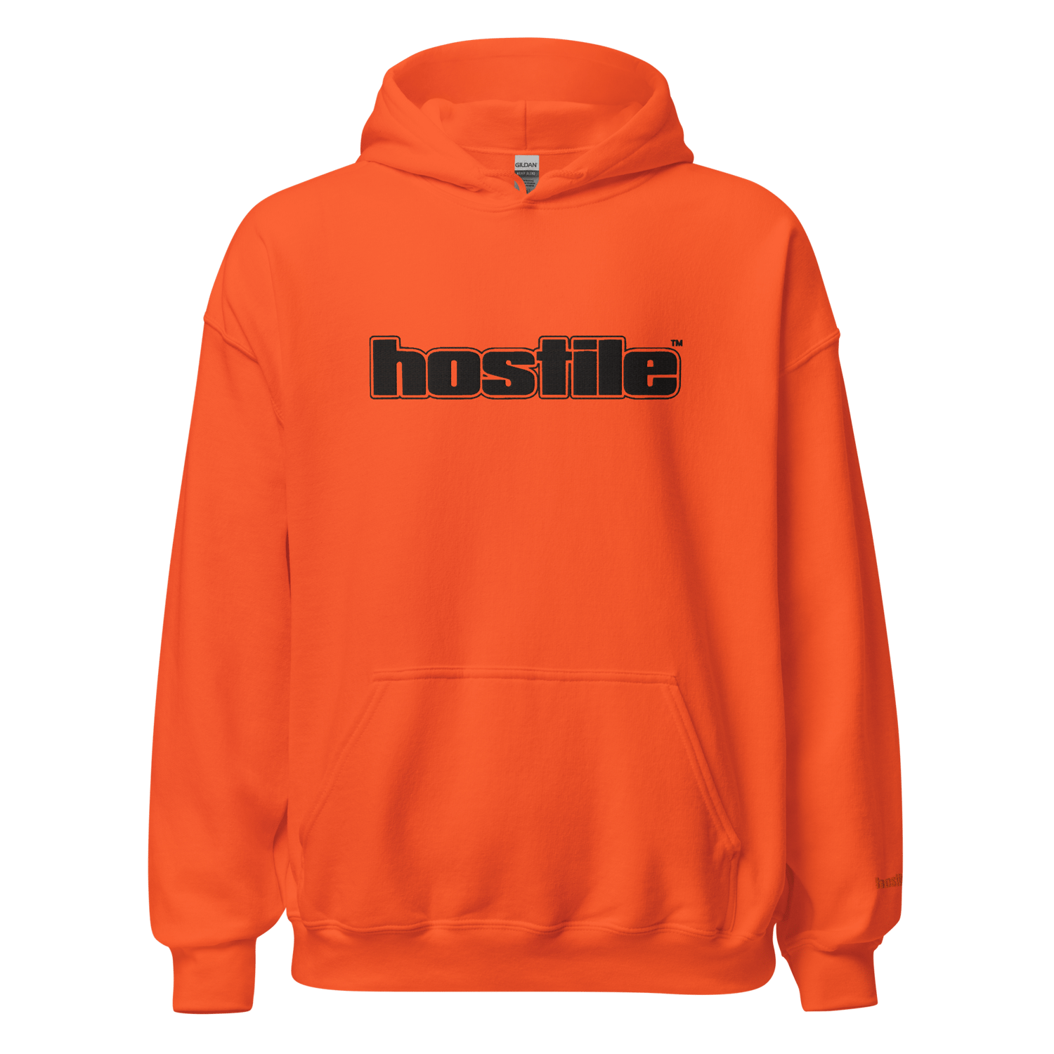 Image of Orange Logo hoodie