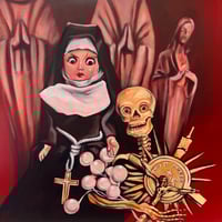 Sister and Skeleton
