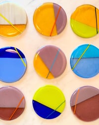 Image 1 of Geometric Coaster Set