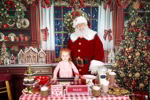 Image of 11/23: Christmas 58 - Baking - WITH SANTA'S TRADITIONAL SUIT