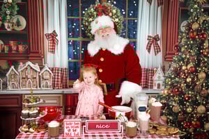 Image of 11/23: Christmas 58 - Baking - WITH SANTA'S TRADITIONAL SUIT