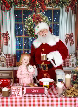 Image of 11/23: Christmas 58 - Baking - WITH SANTA'S TRADITIONAL SUIT