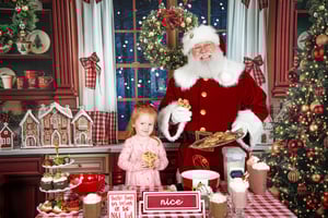 Image of 11/23: Christmas 58 - Baking - WITH SANTA'S TRADITIONAL SUIT
