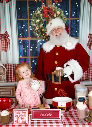 Image of 11/23: Christmas 58 - Baking - WITH SANTA'S TRADITIONAL SUIT