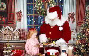 Image of 11/23: Christmas 58 - Baking - WITH SANTA'S TRADITIONAL SUIT