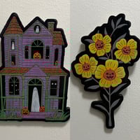 Image 1 of halloween wall hangings 