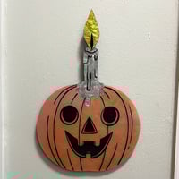 Image 2 of pumpkin candle wall hangings 
