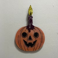 Image 3 of pumpkin candle wall hangings 