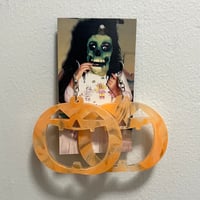 Image 1 of jack o lantern earrings