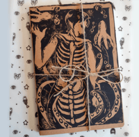 Image 1 of Linocut Notebook Set - Creepy Tentacles