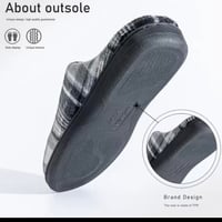 Image 3 of Men's Renewed Faith Walk in Purpose Memory Foam Slippers