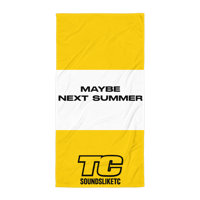 Image 1 of Maybe Next Summer Beach Towel
