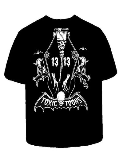 Image of TOXICTOONS GHOUL GANG   - Mens shirt- SHIPS Nov 151th