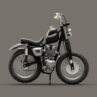 Image 4 of Custom Mini 3D Bike Render