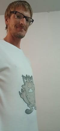 Image 4 of Galarian meowth t shirt