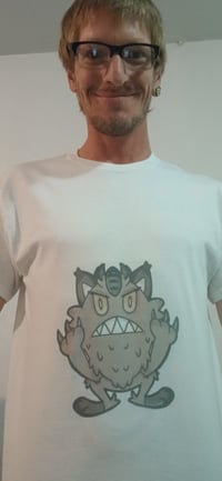 Image 6 of Galarian meowth t shirt